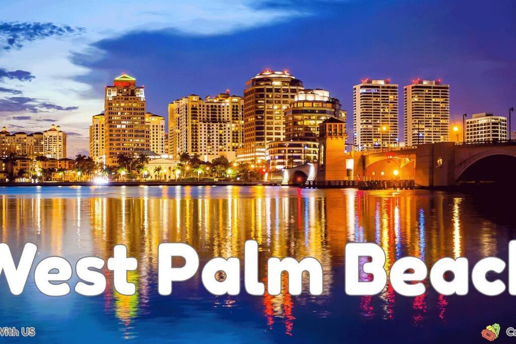 Luxe & Cozy 3Beds,2Rooms,Ev Gym Near Beaches&Downtown Wpb غرب شاطئ بالم المظهر الخارجي الصورة